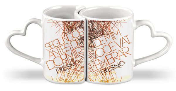 CANECA DUPLA FRESNO - ALGUEM QUE TE FAZ SORRIR